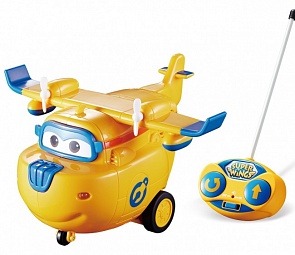 Super Wings. Самолет Донни из серии Супер Крылья на радиоуправлении (Auldey Toys, YW710720)